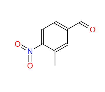  CAS：18515-67-8,中(zhōng)文(wén)名(míng)称：3-甲基-4-硝基苯甲醛 英文(wén)名(míng)称：3-Methyl-4-nitrobenzaldehyde