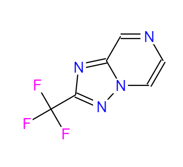  CAS：681249-56-9,英文(wén)名(míng)称：2-(Trifluoromethyl)-[1,2,4]triazolo[1,5-a]pyrazine