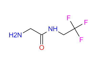 CAS： 359821-38-8，中(zhōng)文(wén)名(míng)称： 2-氨基-N-(2,2,2-三氟乙基)乙酰胺 英文(wén)名(míng)称：2-Amino-N-(2,2,2-trifluoroethyl)acetamide 