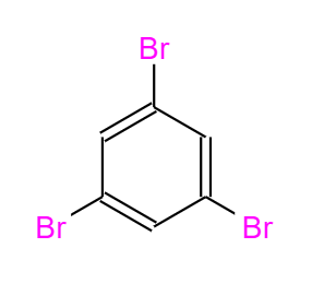 CAS： 626-39-1，中(zhōng)文(wén)名(míng)称： 1,3,5-三溴苯 英文(wén)名(míng)称：1,3,5-Tribromobenzene