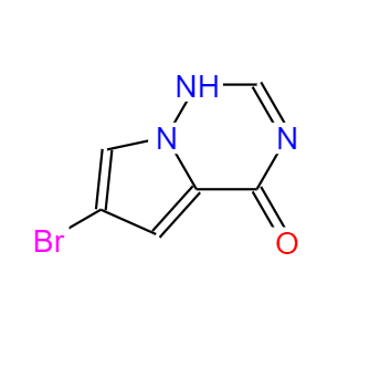 CAS：888721-83-3，中(zhōng)文(wén)名(míng)称：6-溴吡咯并[2,1-f][1,2,4]噻嗪-4(3H)-酮