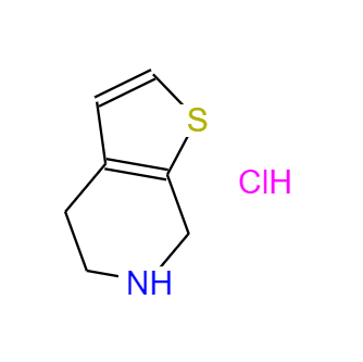 CAS： 28783-38-2，英文(wén)名(míng)称：4,5,6,7-tetrahydrothieno[2,3-c]pyridine hydrochloride 