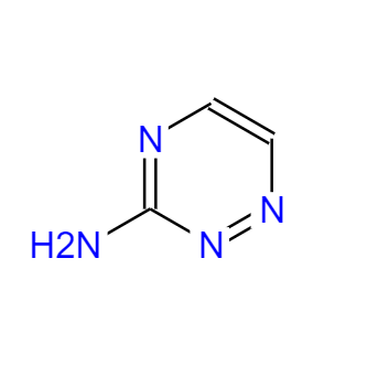 CAS： 1120-99-6，中(zhōng)文(wén)名(míng)称： 1,2,4-三嗪-3-胺 英文(wén)名(míng)称：1,2,4-Triazin-3-amine 