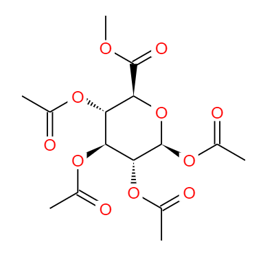 CAS：7355-18-2，中(zhōng)文(wén)名(míng)称：1,2,3,4-四-O-乙酰基-Β-D-葡萄糖醛酸甲酯 英文(wén)名(míng)称：Methyl 1,2,3,4-tetra-o-acetyl-beta-d-glucuronate