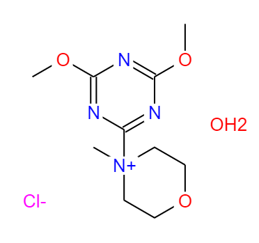 CAS： 3945-69-5，英文(wén)名(míng)称：4-(4,6-Dimethoxy-1,3,5-triazin-2-yl)-4-methyl morpholinium chloride 