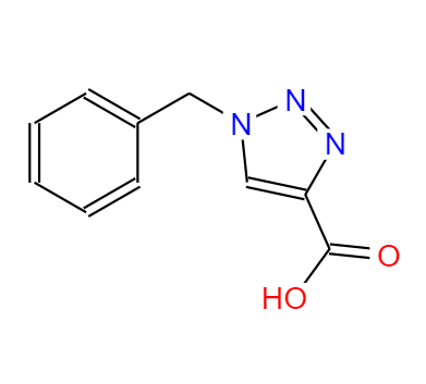 CAS： 28862-12-6，中(zhōng)文(wén)名(míng)称： (1-甲苯基-1H-[1,2,4]三氮唑)-4-甲酸 英文(wén)名(míng)称：1-Benzyl-1H-1,2,3-triazole-4-carboxylic acid 