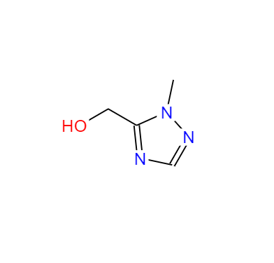 CAS： 91616-36-3，中(zhōng)文(wén)名(míng)称： (1-甲基-1H-1,2,4-三唑-5-基)甲醇 英文(wén)名(míng)称：(1-Methyl-1H-1,2,4-triazol-5-yl)methanol 
