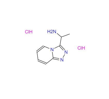 CAS： 1052543-81-3，英文(wén)名(míng)称：1-([1,2,4]Triazolo[4,3-a]pyridin-3-yl)ethanamine dihydrochloride 