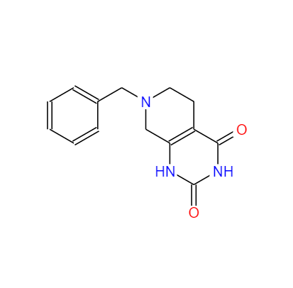 CAS：62459-02-3，中(zhōng)文(wén)名(míng)称：7-苄基-5,6,7,8-四氢吡啶并[3,4-d]嘧啶-2,4(1H,3H)-二酮 