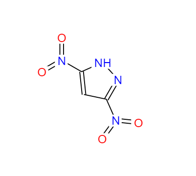 CAS：38858-89-8，中(zhōng)文(wén)名(míng)称：3,5-二硝基吡唑 ，英文(wén)名(míng)称：3,5-dinitro-1h-pyrazole 