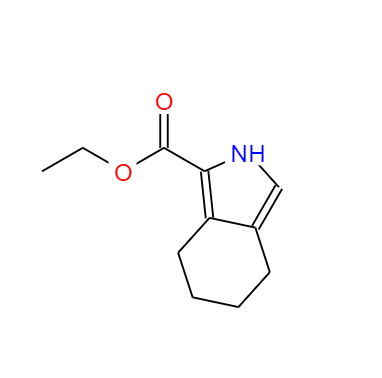 CAS：65880-17-3，中(zhōng)文(wén)名(míng)称：4,5,6,7-四氢异吲哚-1-羧酸乙酯 ，英文(wén)名(míng)称：Ethyl 4,5,6,7-tetrahydro-2H-isoindole-1-carboxylate 