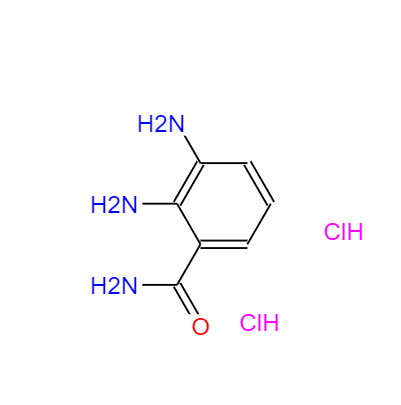 CAS：266993-72-0，中(zhōng)文(wén)名(míng)称：2,3-二氨基苯甲酰胺二盐酸盐 ，英文(wén)名(míng)称：2,3-DIAMINOBENZAMIDE DIHYDROCHLORIDE 