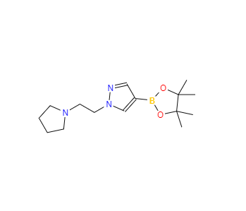 CAS：1000802-52-7，1-[2-(1-吡咯烷)乙基]-4-(4,4,5,5-四甲基-1,3,2-二噁硼烷-2-基)-1H-吡唑 