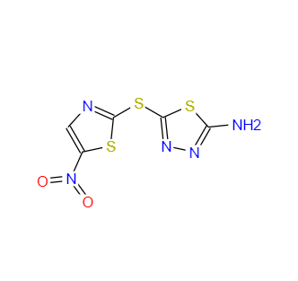 CAS：40045-50-9，2-氨基-5-[(5-硝基-2-噻唑基)硫代]-1，3，4-噻二唑