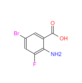 CAS：874784-14-2，2-氨基-5-溴-3-氟苯甲酸